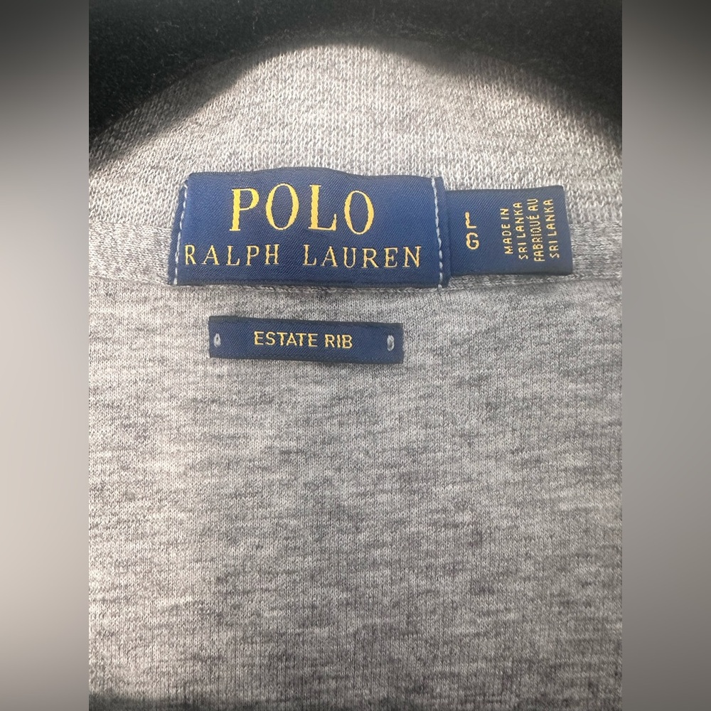 Polo Ralph Lauren Estate-Rib Quarter-Zip Pullover - Picture 9 of 9